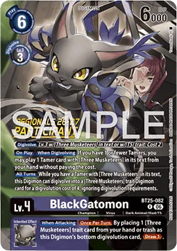 BlackGatomon (BT25-082)