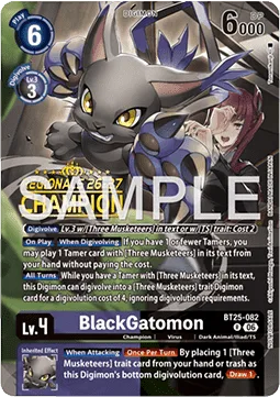 BlackGatomon (BT25-082)