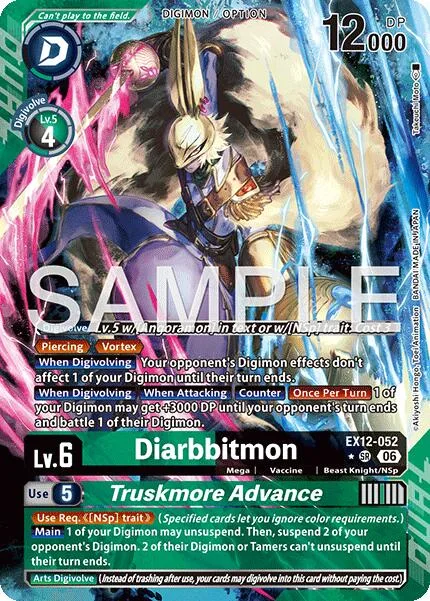 Diarbbitmon / Truskmore Advance (EX12-052)