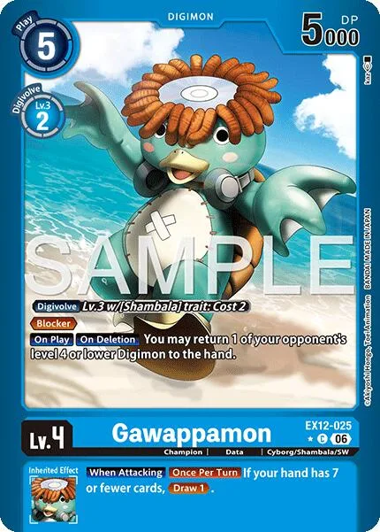 Gawappamon (EX12-025)
