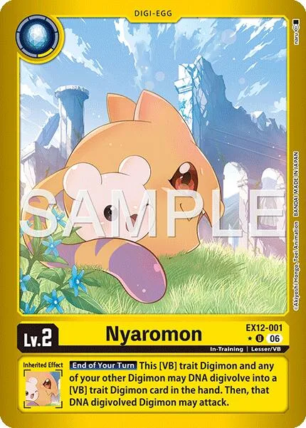 Nyaromon (EX12-001)