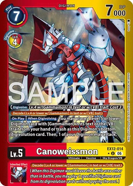 Canoweissmon (EX12-014)