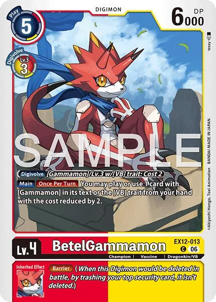 BetelGammamon (EX12-013)
