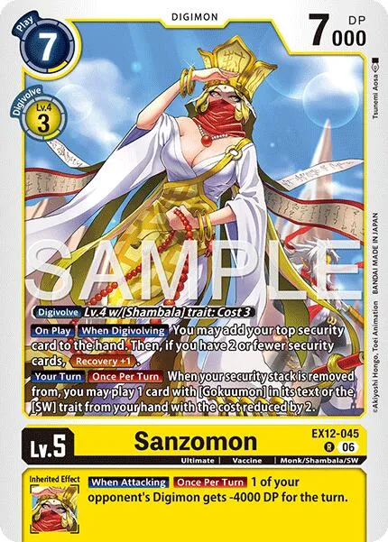Sanzomon (EX12-045)