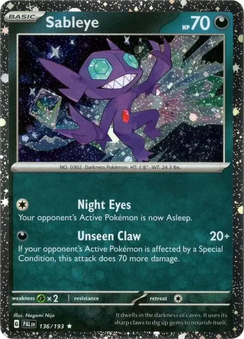Sableye [Night Eyes | Unseen Claw]