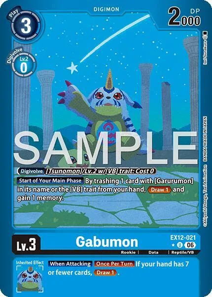 Gabumon (EX12-021)