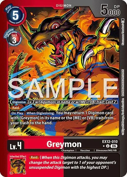 Greymon (EX12-010)