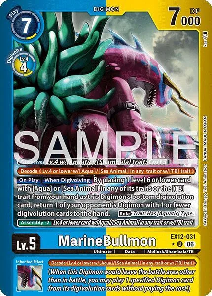 MarineBullmon (EX12-031)