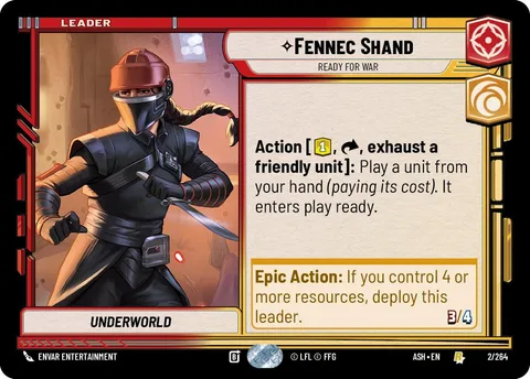 Fennec Shand, Ready for War