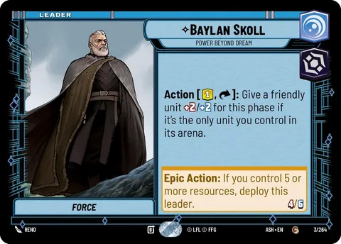 Baylan Skoll, Power Beyond Dream