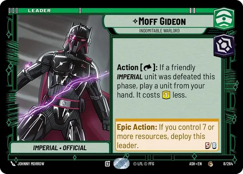 Moff Gideon, Indomitable Warlord