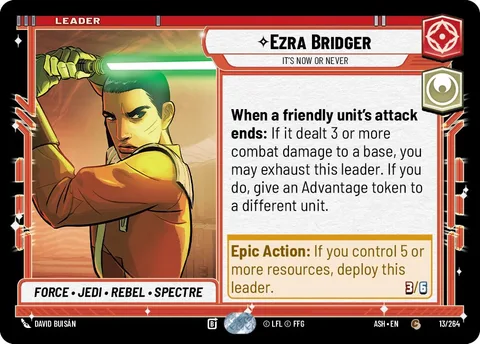 Ezra Bridger, It's Now or Never