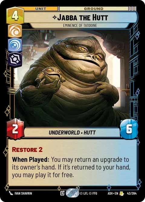 Jabba the Hutt, Eminence of Tatooine