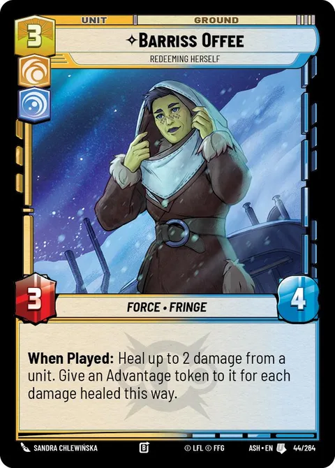 Barriss Offee, Redeeming Herself