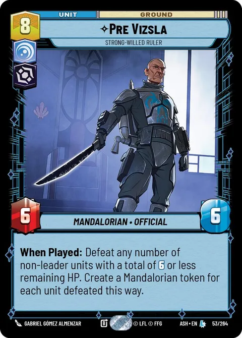 Pre Vizsla, Strong-Willed Ruler