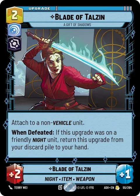 Blade of Talzin, A Gift of Shadows