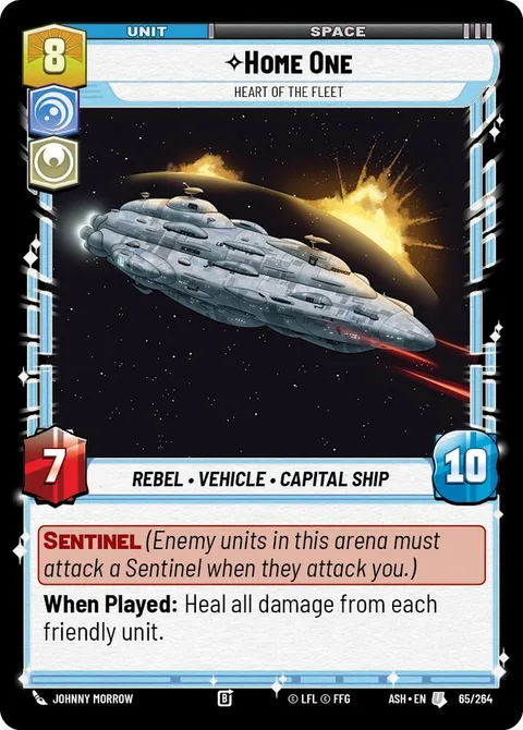 Home One, Heart of the Fleet