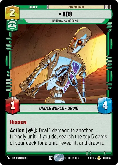 8D8, Daimyo's Majordomo