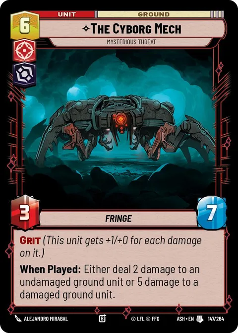 The Cyborg Mech, Mysterious Threat