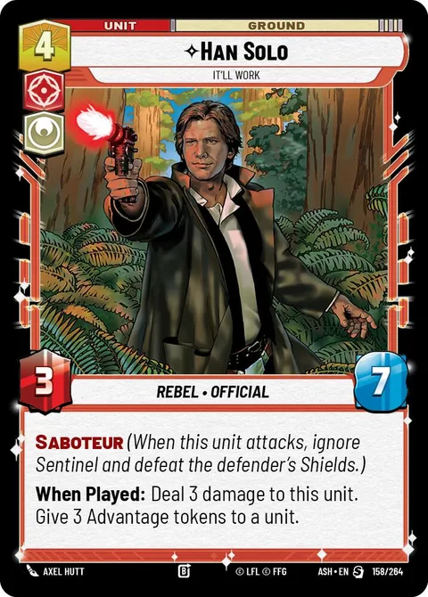 Han Solo, It'll Work