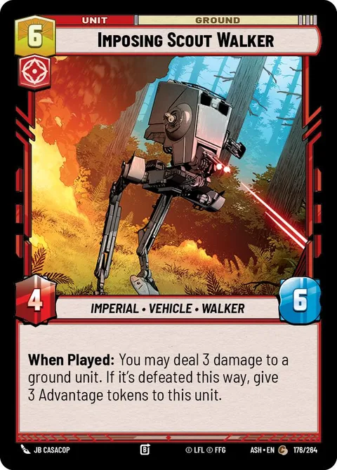 Imposing Scout Walker
