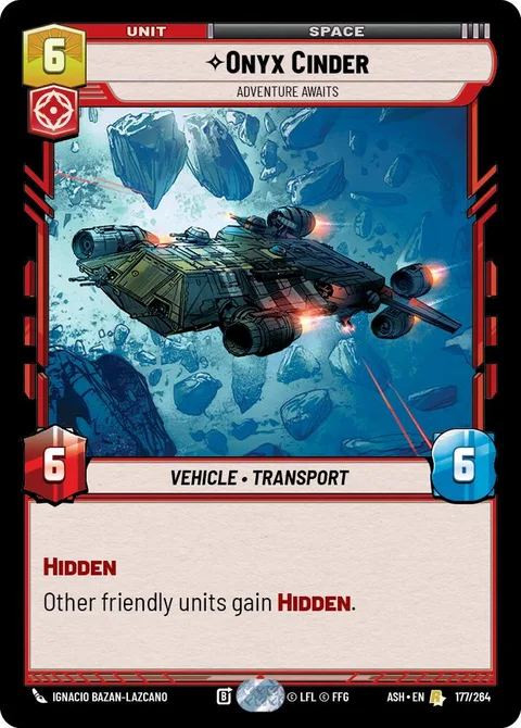 Onyx Cinder, Adventure Awaits