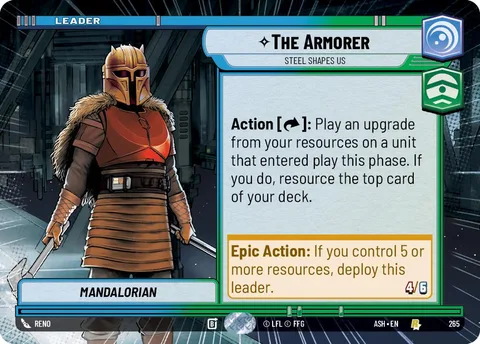 The Armorer, Steel Shapes Us