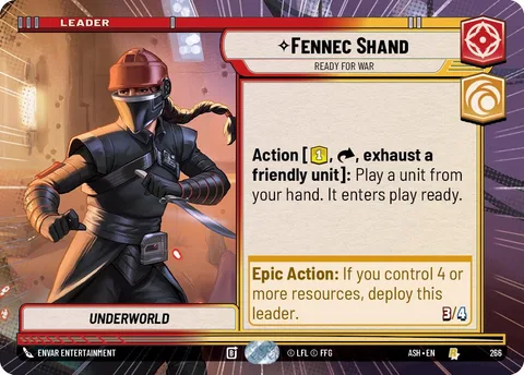 Fennec Shand, Ready for War
