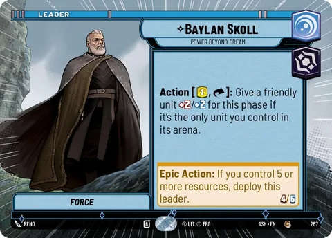 Baylan Skoll, Power Beyond Dream