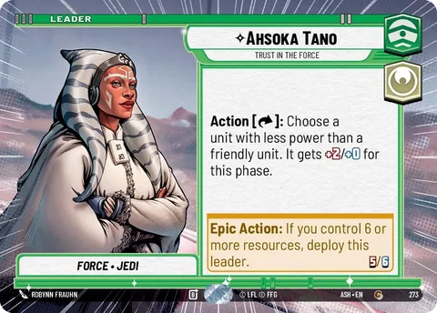 Ahsoka Tano, Trust in the Force