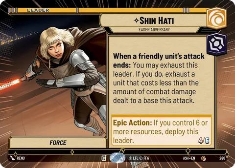 Shin Hati, Eager Adversary
