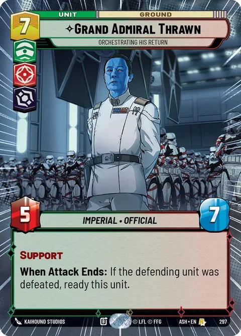 Grand Admiral Thrawn, Orchestrating His Return
