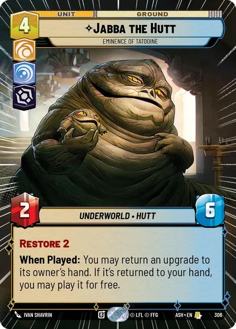 Jabba the Hutt, Eminence of Tatooine