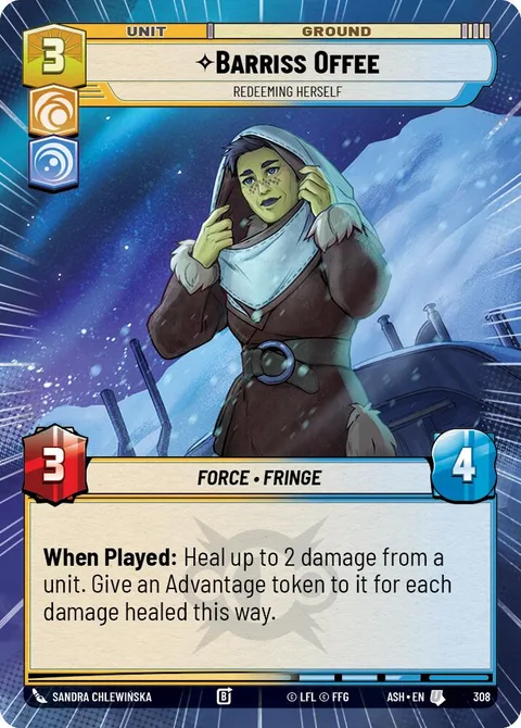 Barriss Offee, Redeeming Herself