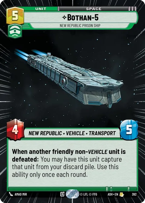 Bothan-5, New Republic Prison Ship