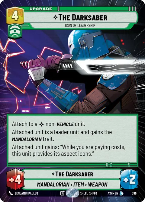 The Darksaber, Icon of Leadership