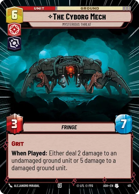 The Cyborg Mech, Mysterious Threat