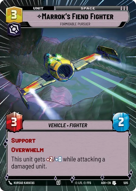 Marrok's Fiend Fighter, Formidable Pursuer