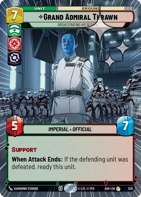 Grand Admiral Thrawn, Orchestrating His Return
