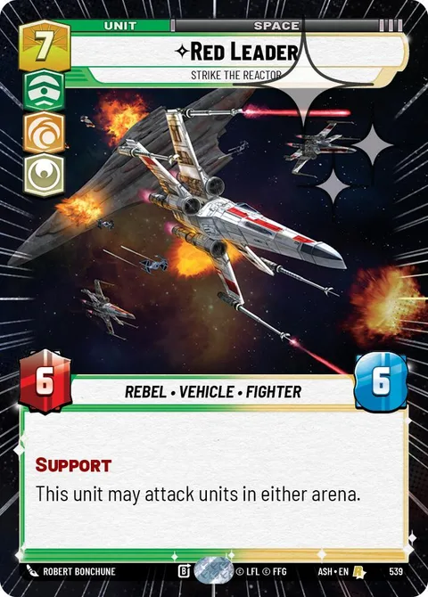 Red Leader, Strike the Reactor