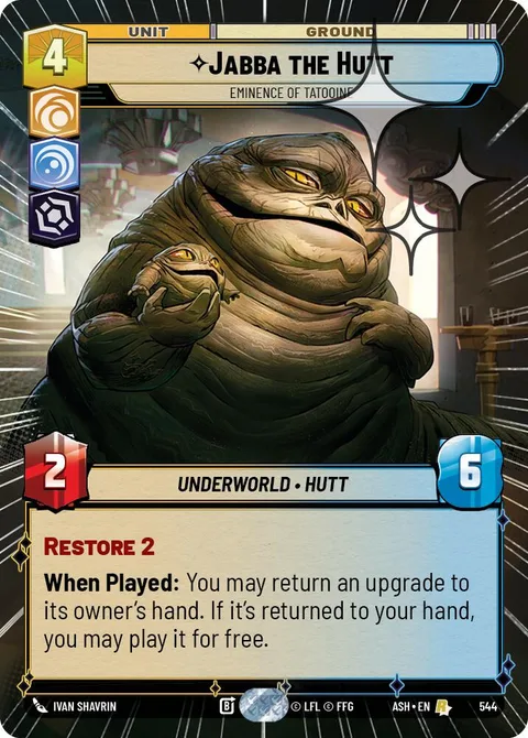 Jabba the Hutt, Eminence of Tatooine