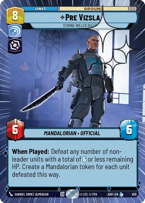 Pre Vizsla, Strong-Willed Ruler