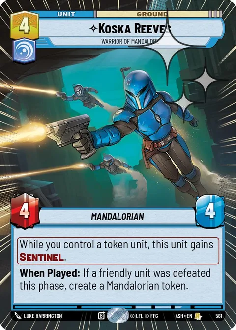 Koska Reeves, Warrior of Mandalore