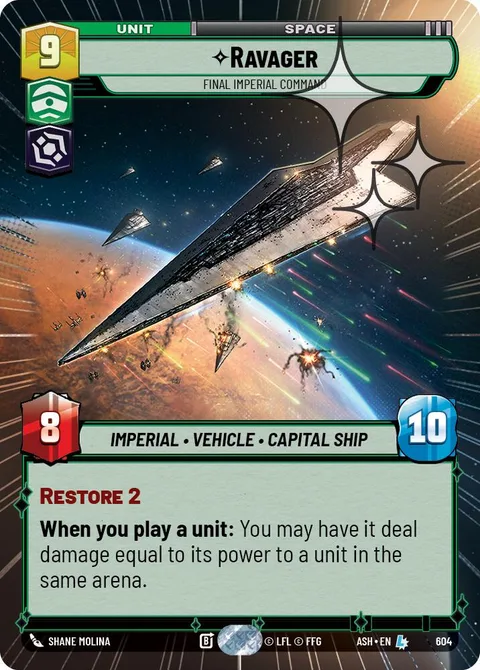 Ravager, Final Imperial Command