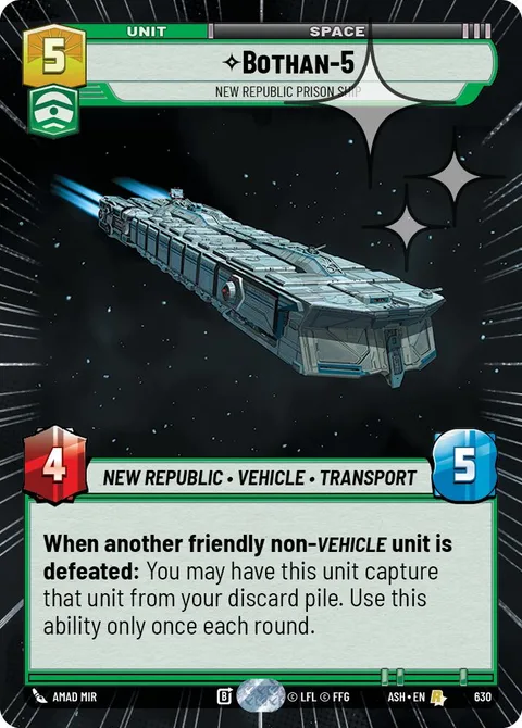 Bothan-5, New Republic Prison Ship