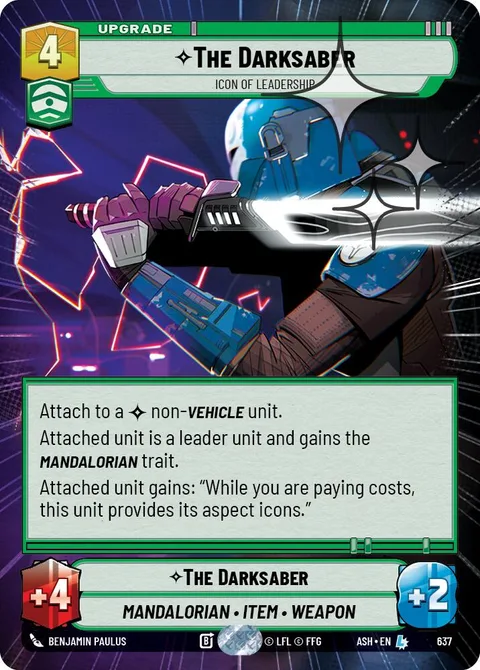 The Darksaber, Icon of Leadership