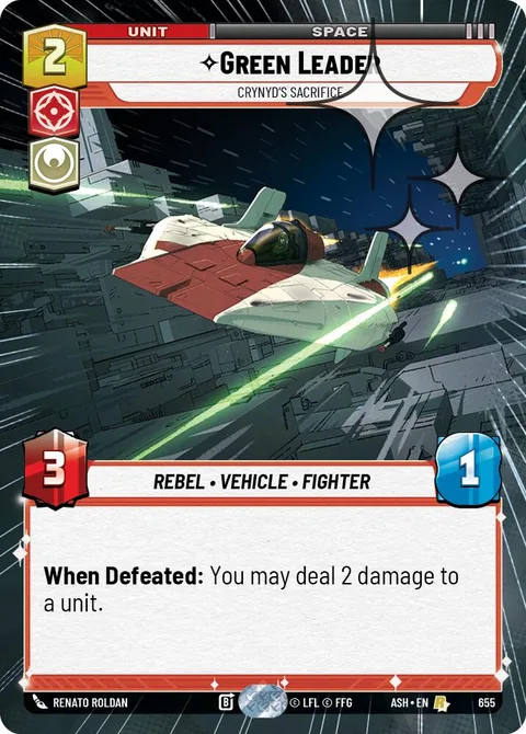 Green Leader, Crynyd's Sacrifice