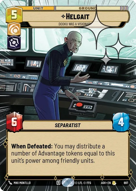 Helgait, Dooku Was a Visionary
