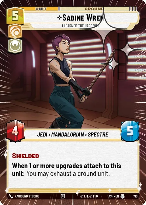 Sabine Wren, I Learned the Hard Way