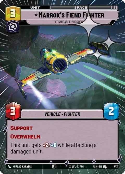 Marrok's Fiend Fighter, Formidable Pursuer
